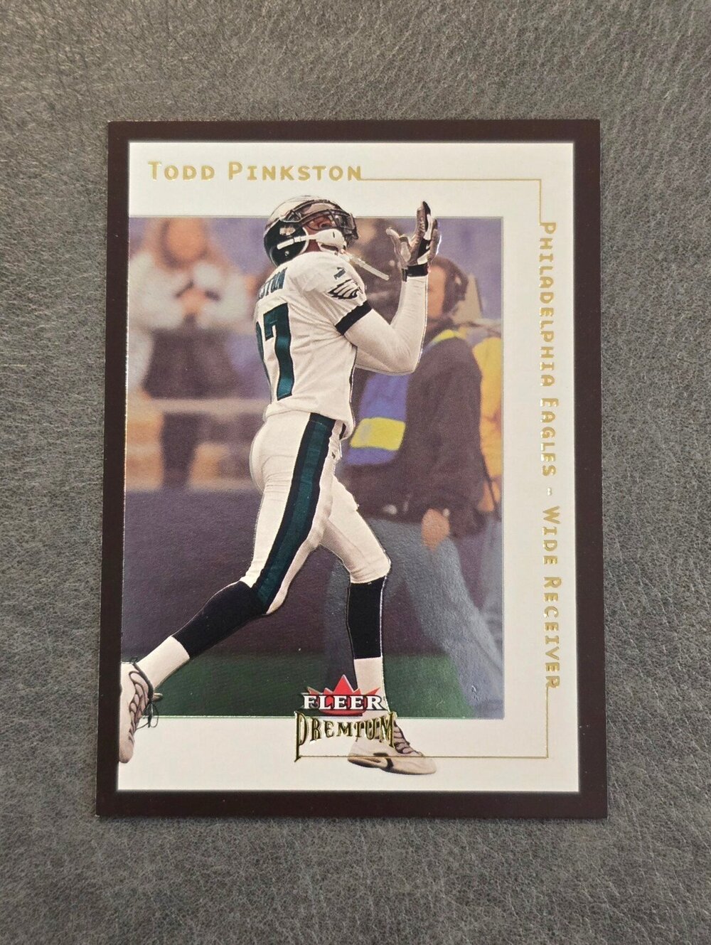 2001 Fleer Premium #49 Todd Pinkston Football Card